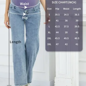 maternity jeans over belly 6