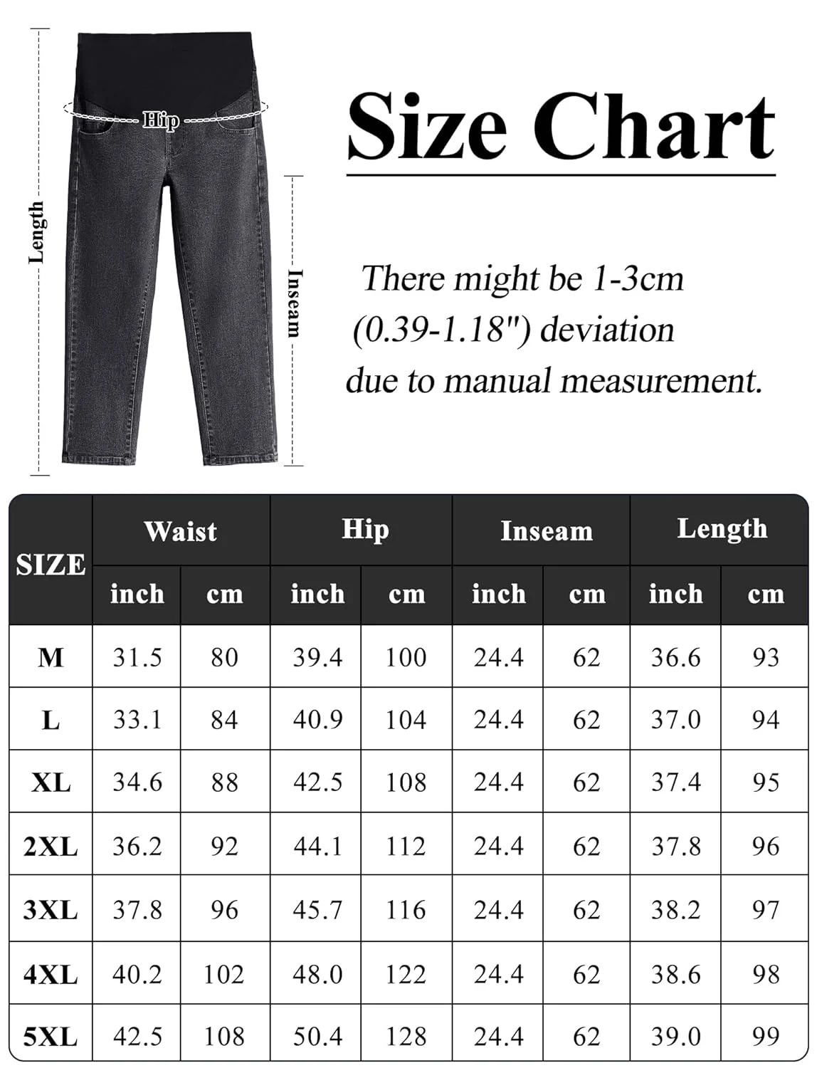 maternity jeans wide leg 4