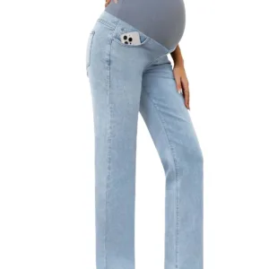 maternity jeggings belly 7