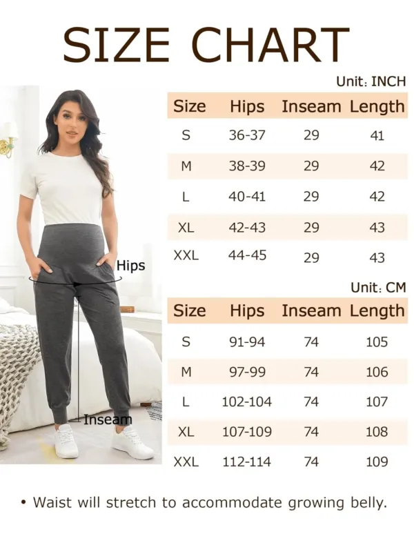 maternity joggers pants 6