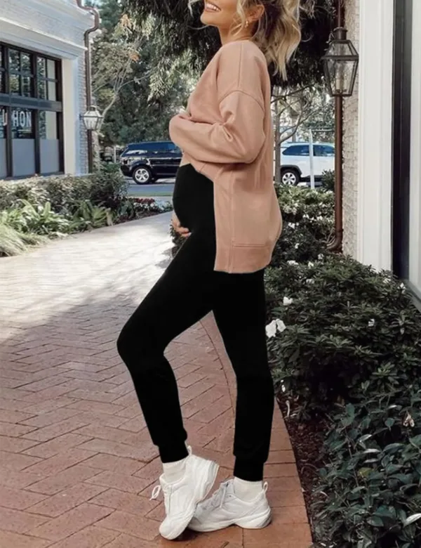 maternity joggers soft pants 2