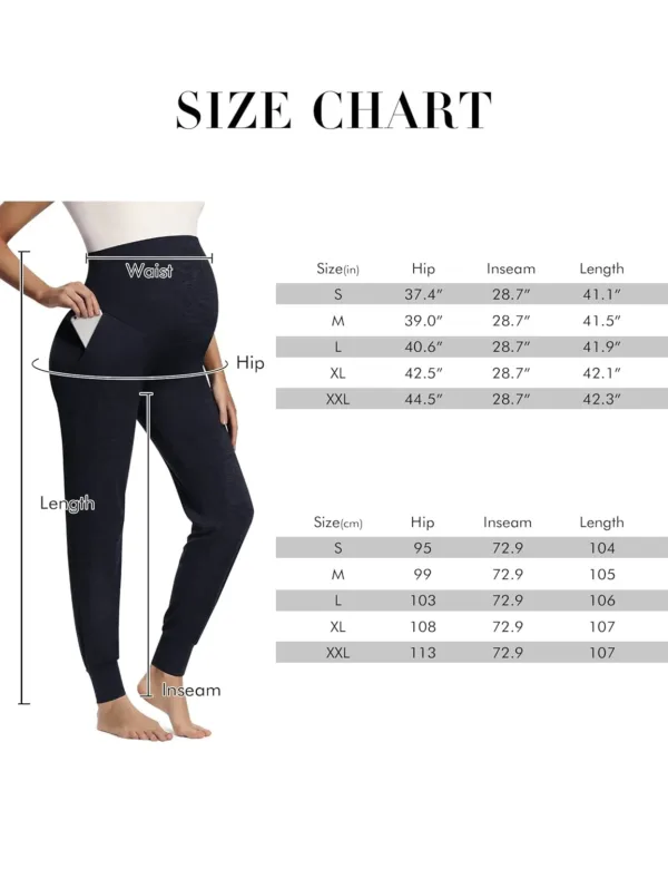 maternity joggers soft pants 6