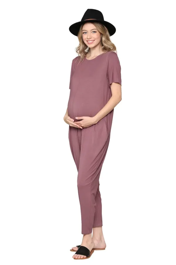 maternity jumpsuit laclef 2