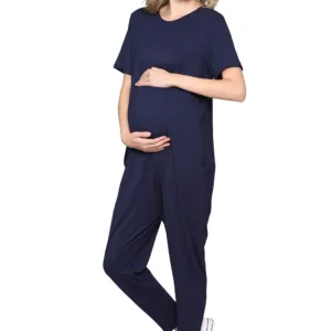 maternity jumpsuit pocket 2
