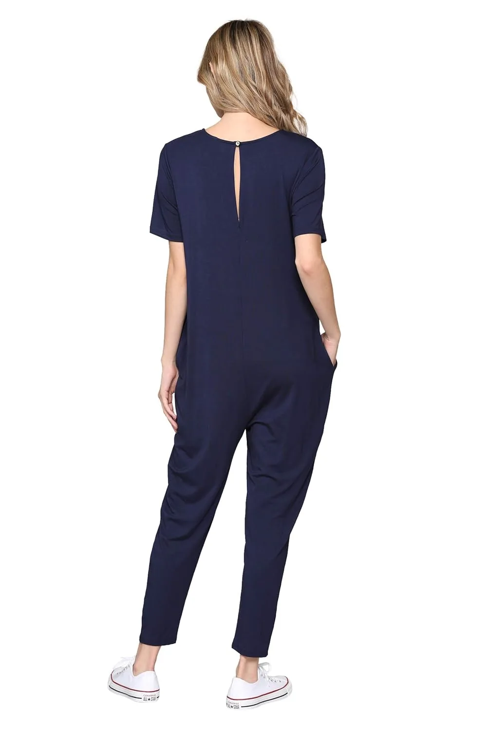 maternity jumpsuit pocket 4