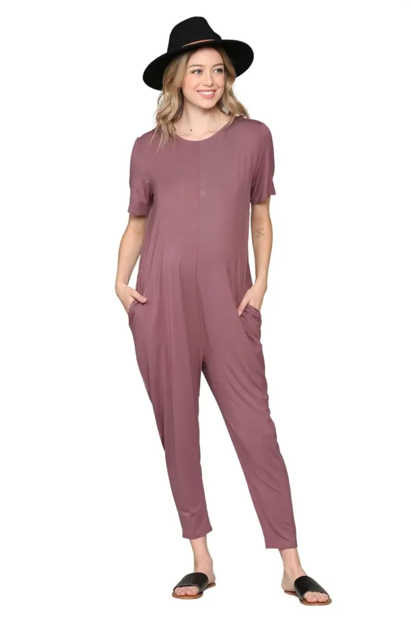 maternity jumpsuit pocket 5