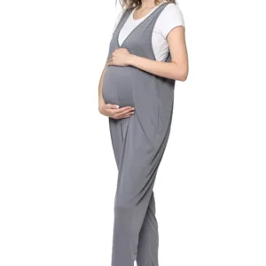 maternity jumpsuit sleeveless 2