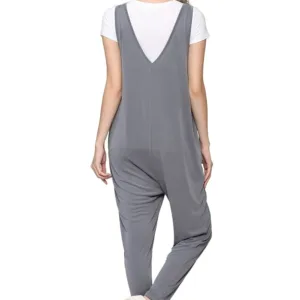 maternity jumpsuit sleeveless 4