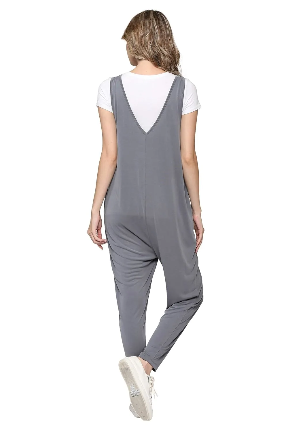 maternity jumpsuit sleeveless 4