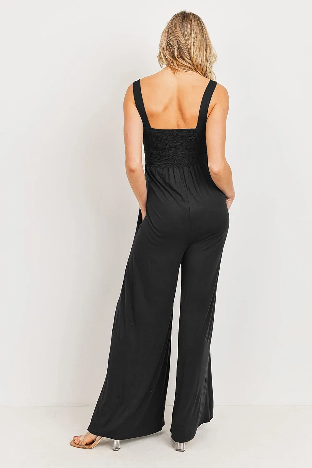maternity jumpsuit sleeveless romper 6
