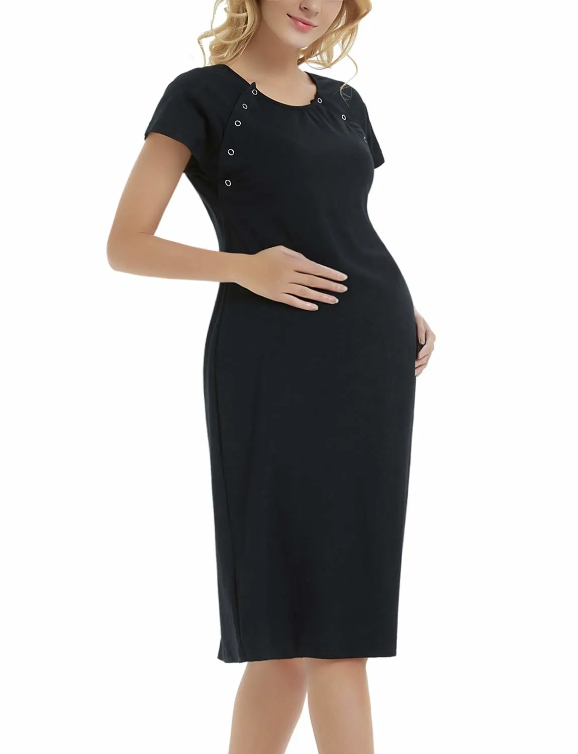 maternity labor gown 1