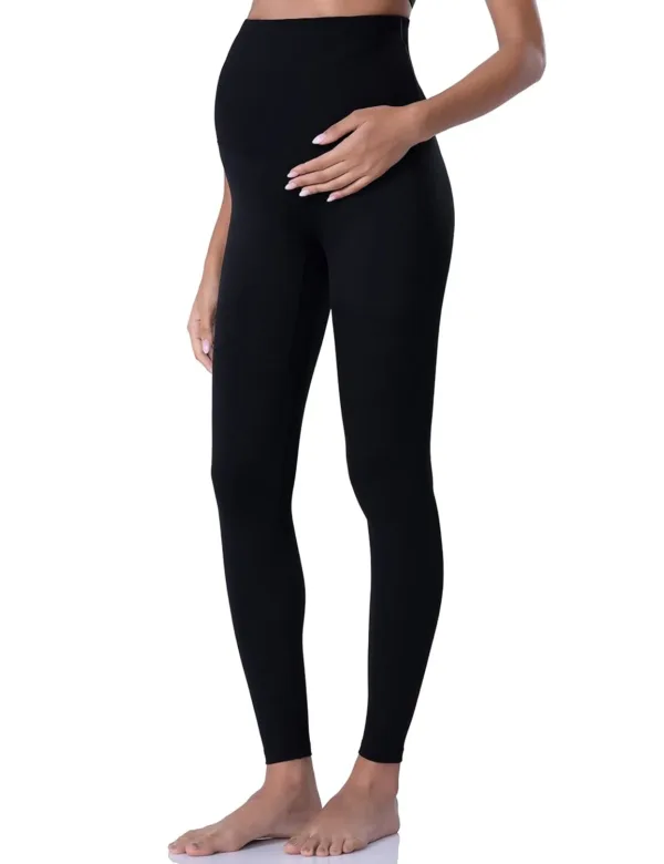 maternity leggings belly pregnancy 1