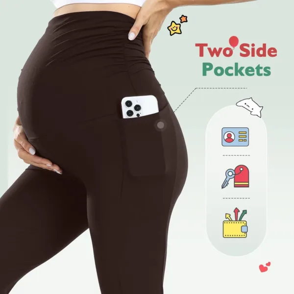 maternity leggings bump 4