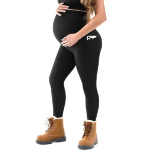 maternity leggings fleece 1