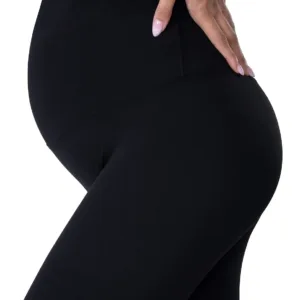 maternity leggings over belly 5