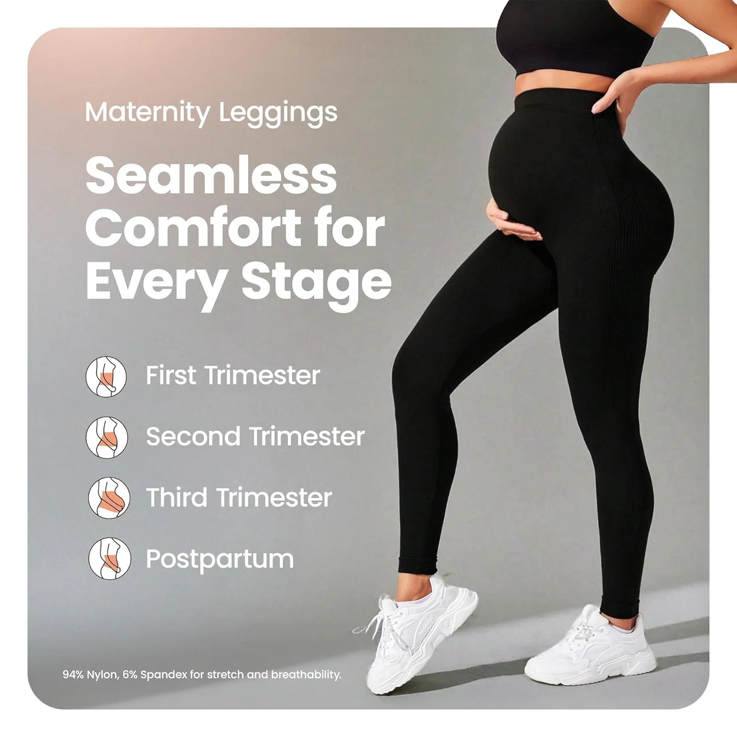 maternity leggings soft 2