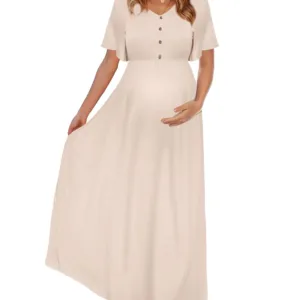 maternity maxi dress 1