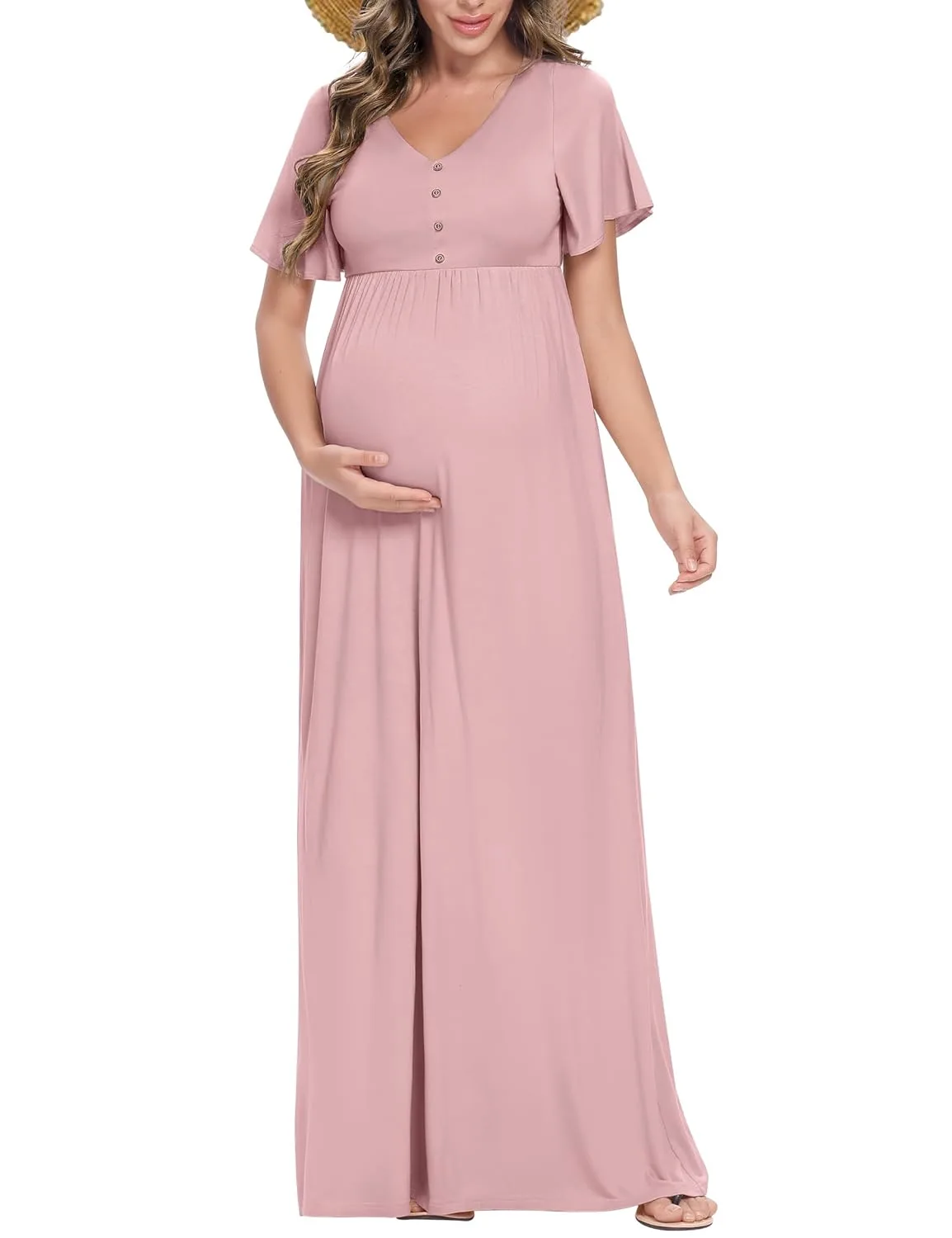 maternity maxi dress 7