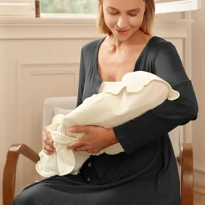 maternity nightgown nursing 4