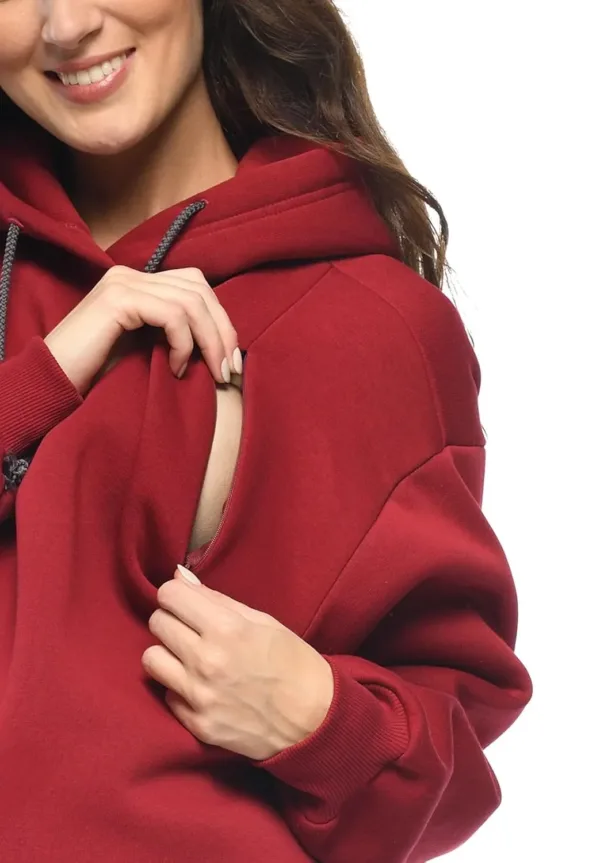 maternity nursing jumper hoodie 3