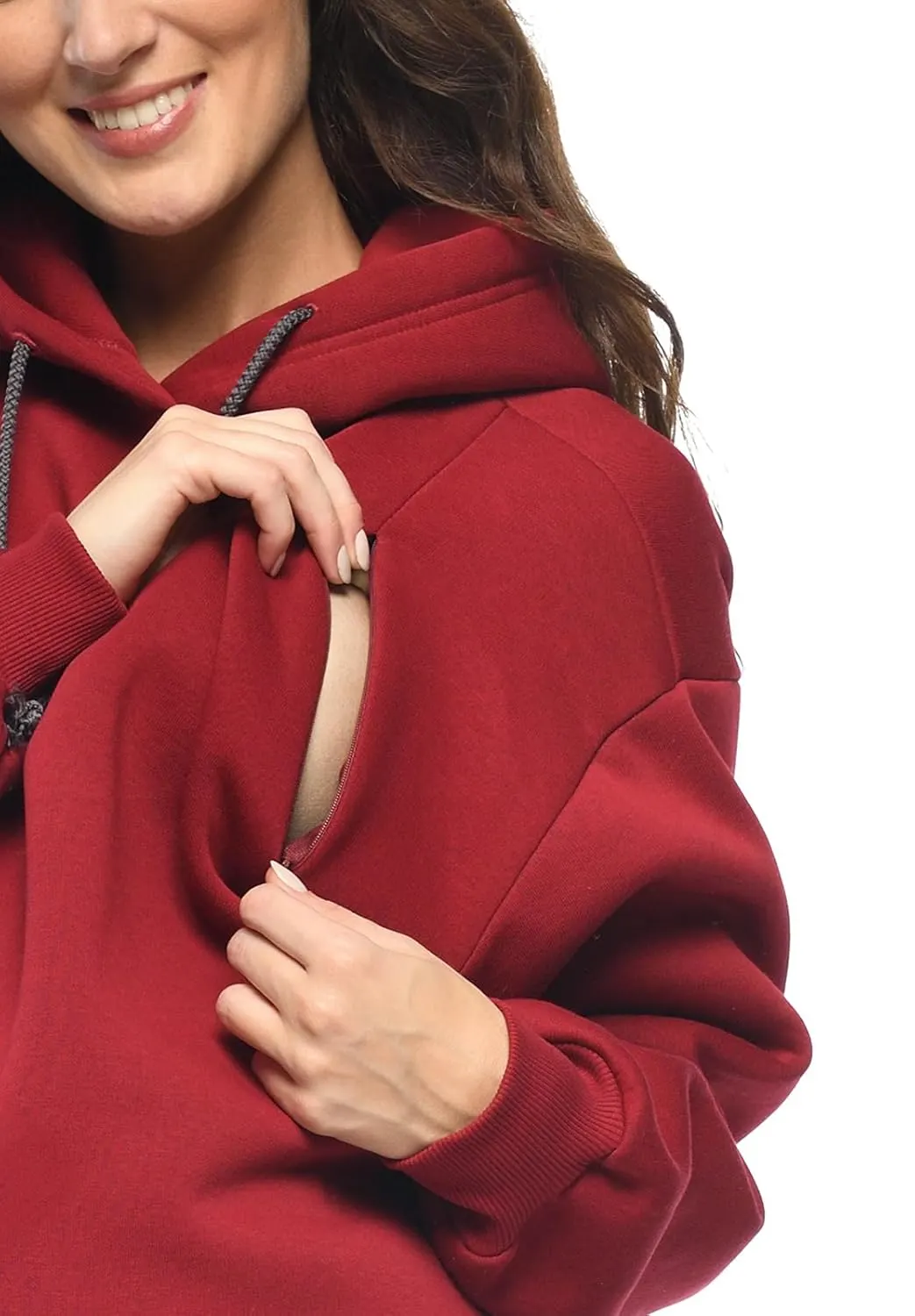 maternity nursing jumper hoodie 3