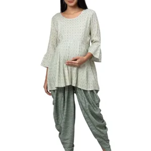 maternity nursing kurti dhoti 1