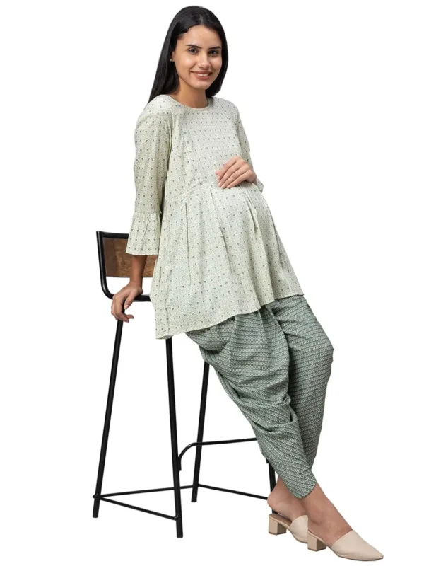 maternity nursing kurti dhoti 2