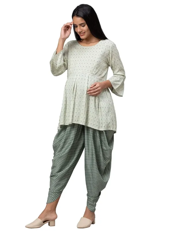 maternity nursing kurti dhoti 4