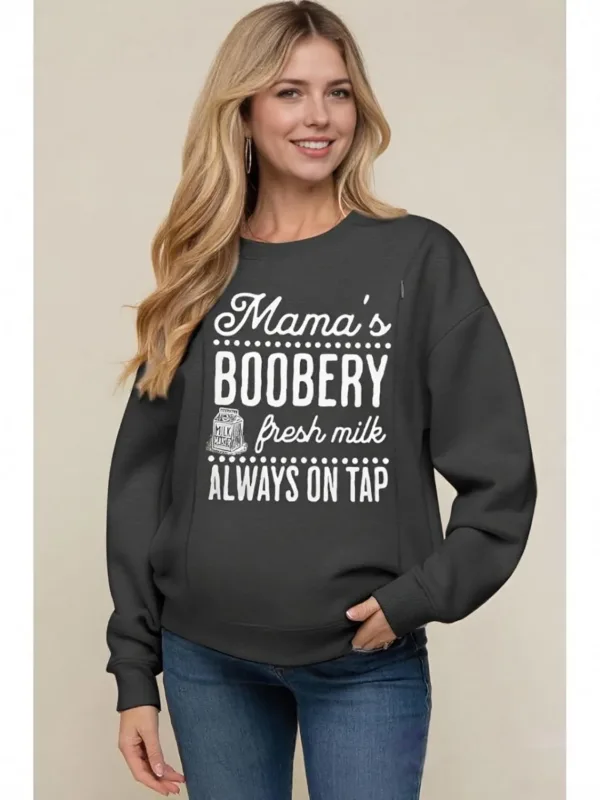 maternity nursing sweatshirt top 3