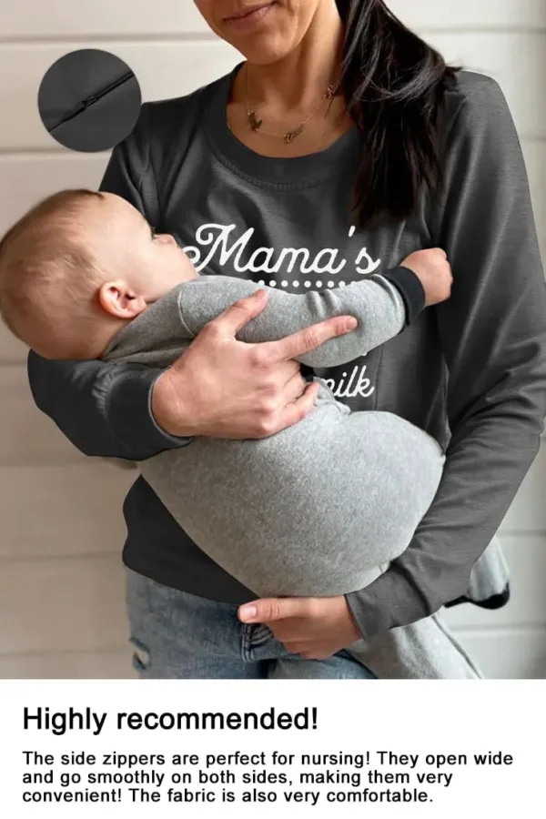 maternity nursing sweatshirt top 4