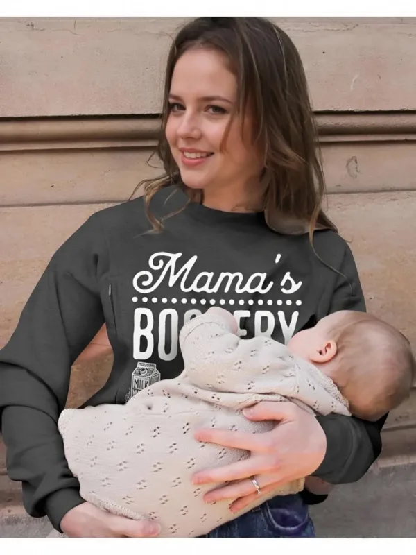 maternity nursing sweatshirt top 5