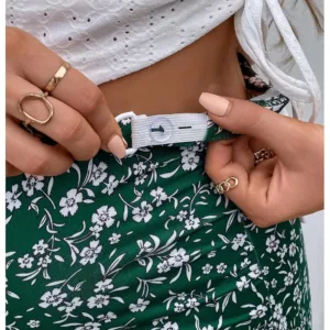 maternity outfit floral skirt 7