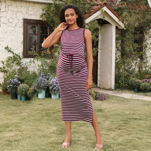 maternity outfit tank skirt 3