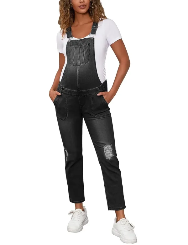maternity overalls jeans 7