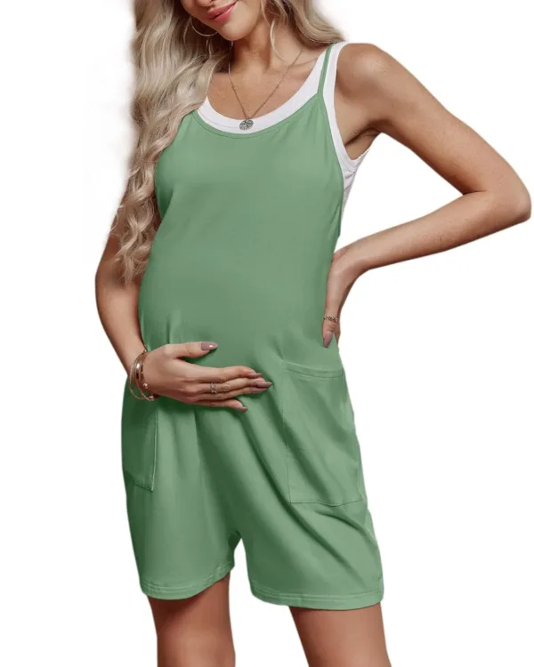 maternity overalls shorts 2