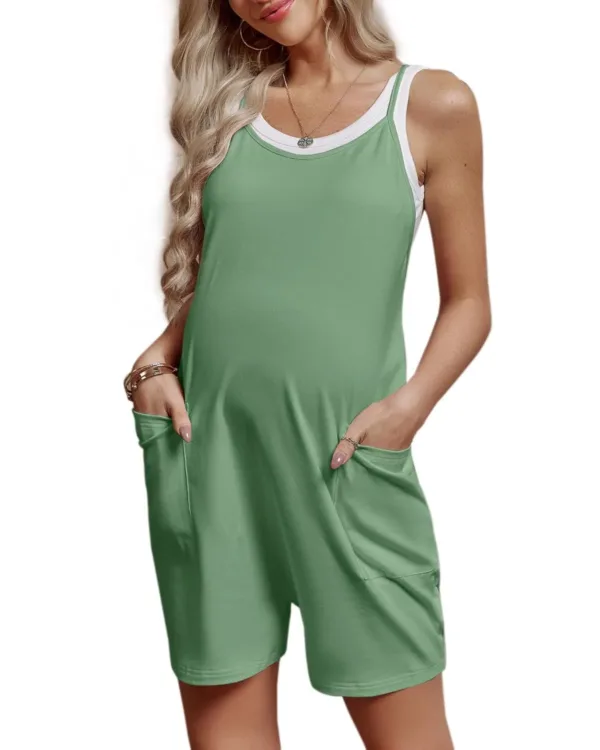 maternity overalls shorts 4