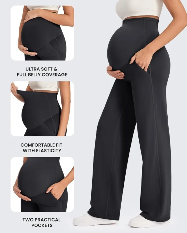 maternity pants belly yoga 6