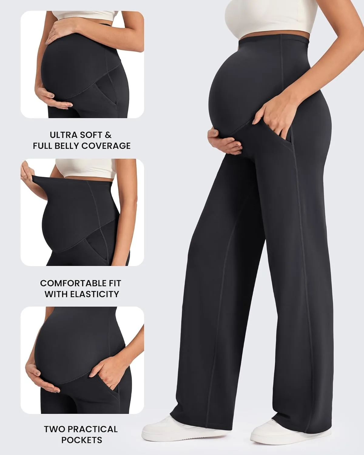 maternity pants belly yoga 6