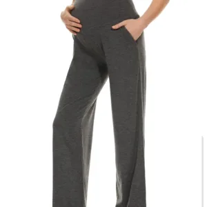 maternity pants soft wide 1