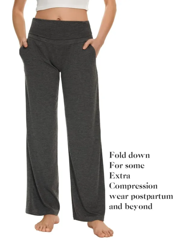 maternity pants soft wide 3