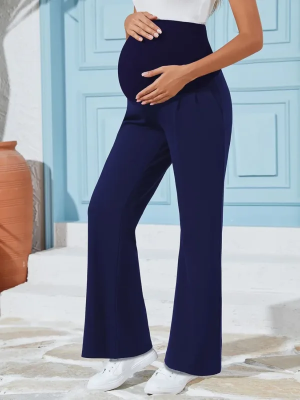 maternity pants wide leg 2