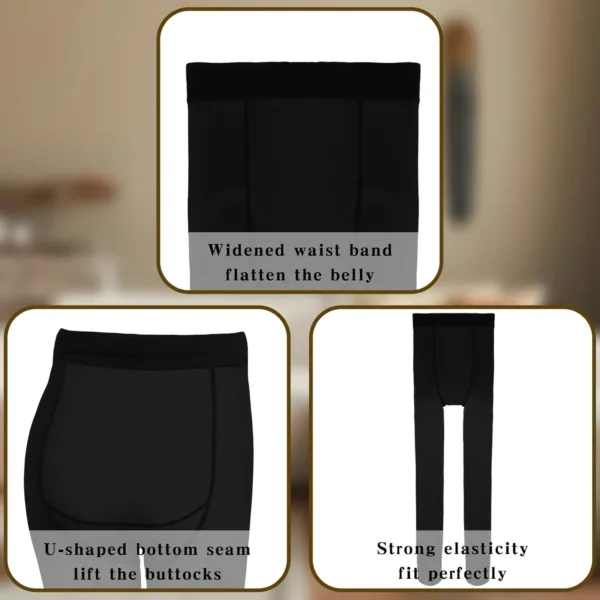 maternity pantyhose fleece 4