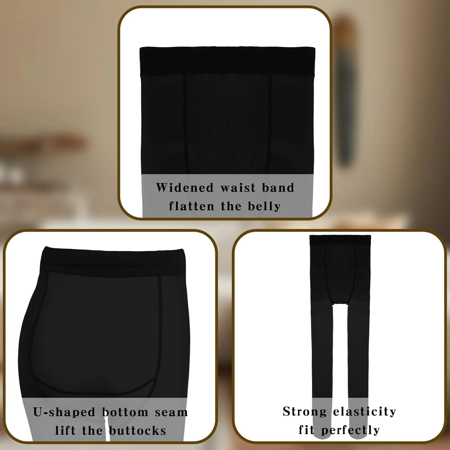 maternity pantyhose fleece 4