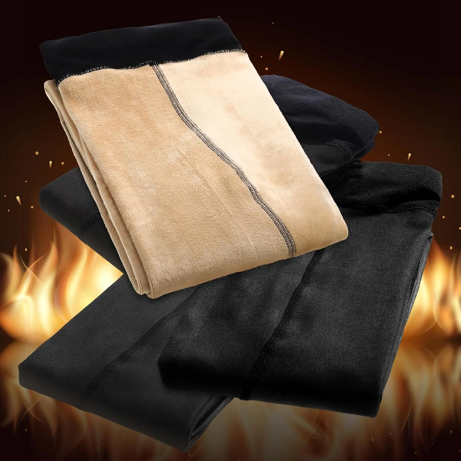 maternity pantyhose fleece 5