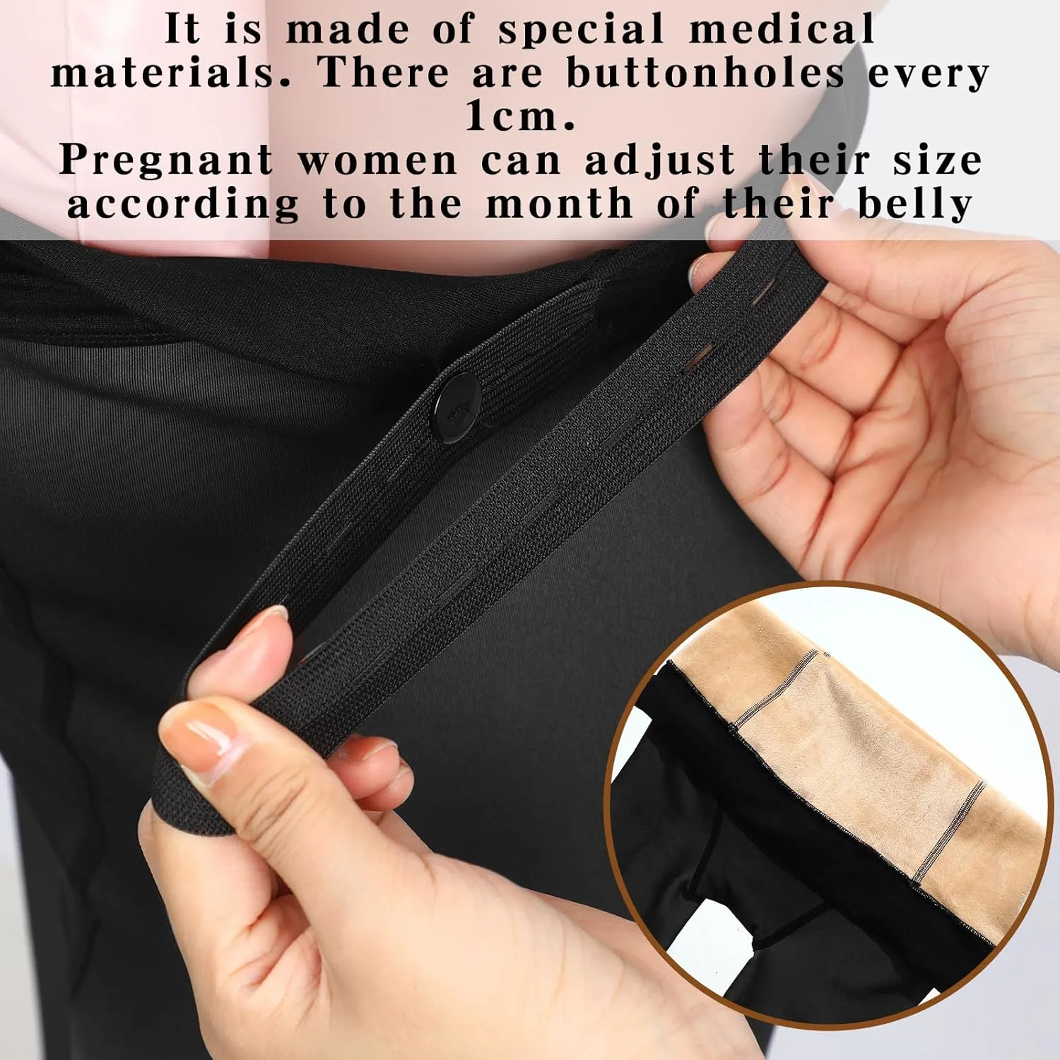 maternity pantyhose fleece 6