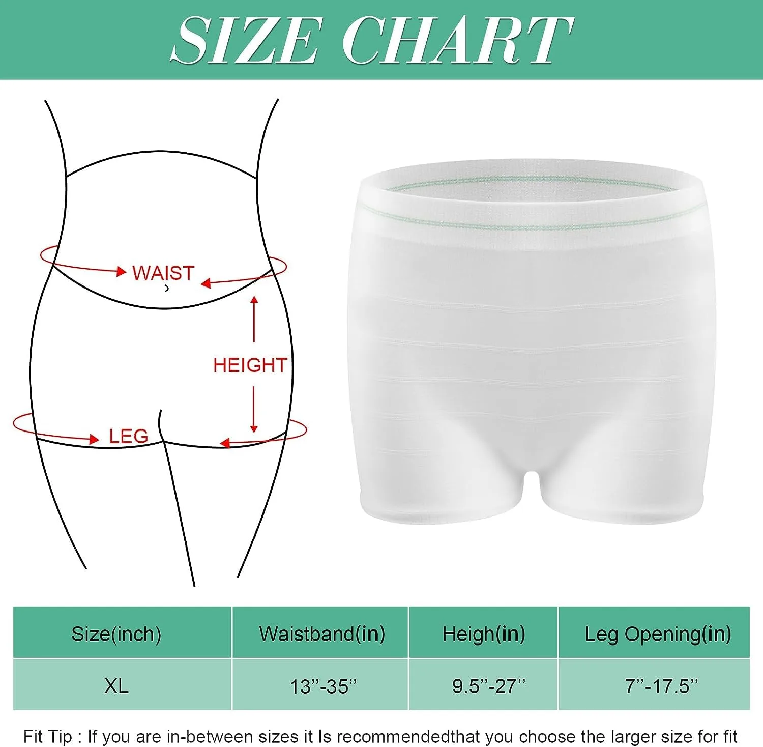 maternity postpartum underwear mesh 4