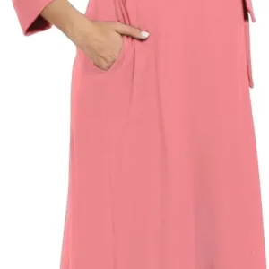 maternity robe nursing nightgown 3