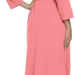 maternity robe nursing nightgown 5