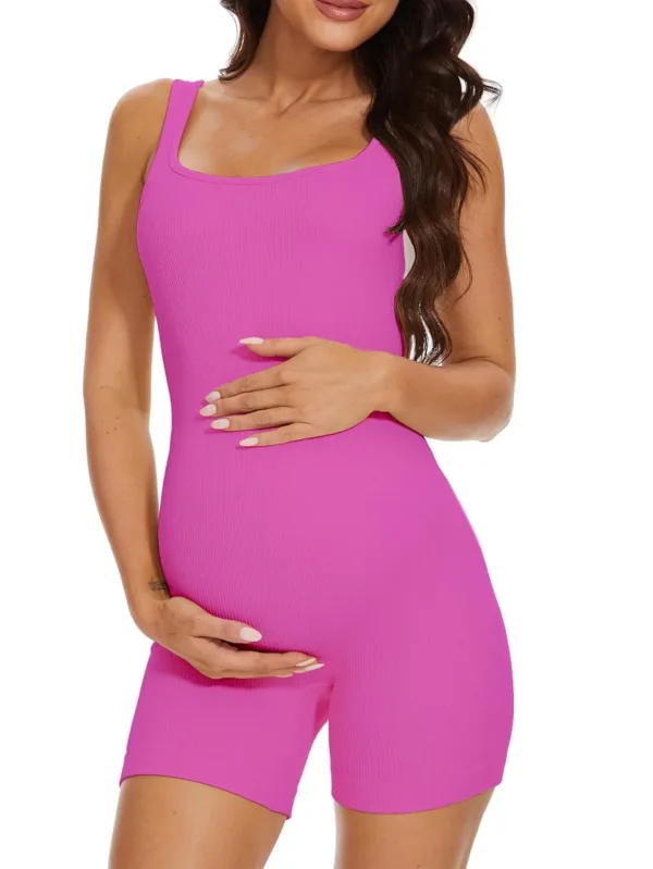 maternity romper workout yoga 7