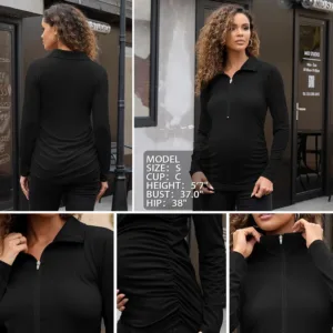 maternity shirt long sleeve 5